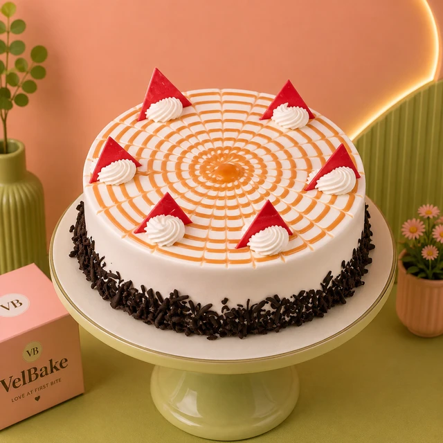 Delicious Butterscotch Chocolate Cake
