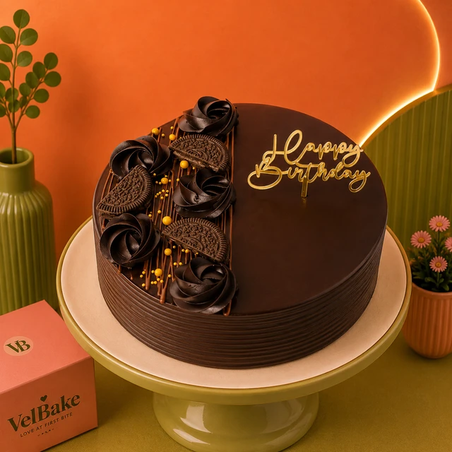 Yummy Chocolate Truffle Cake