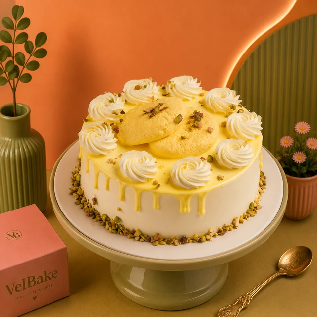 Delicious Rasmalai cake