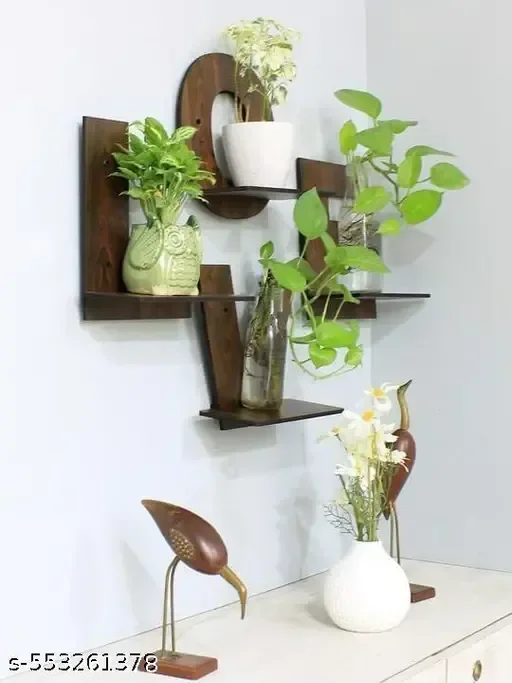 Love Wall Shelves – Modern Decorative Wall Shelves for Home & Office  – Pack of 4