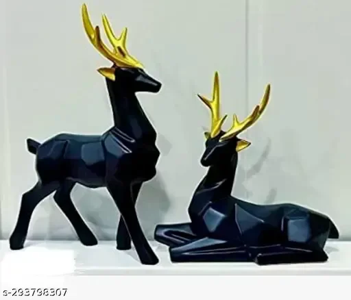 PolyResin Deer Set For Home Decor | Home Decor | Premium Decor