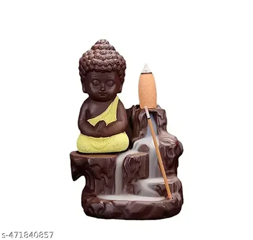 Buddha Smoke Fountain With 10 Incense Cones For Home Decor | Home Decor | Buddha