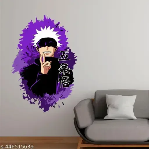 Wall Sticker | Stickable | GOJO SATURO | Jujutsu Kaisen |For Anime Lovers!