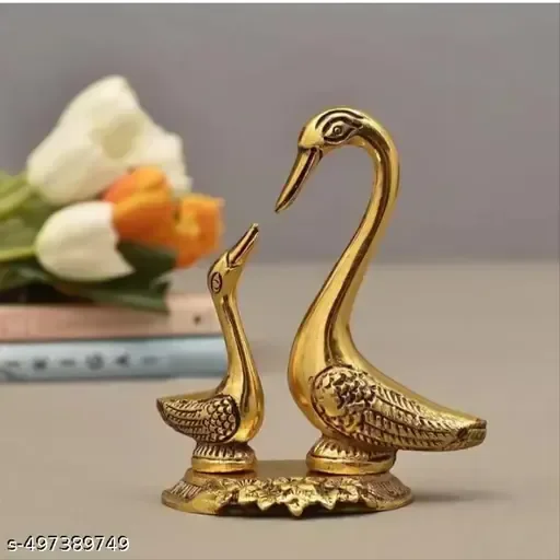 Metal Swan Pair | Home Decor | Made Up Of Aluminium 