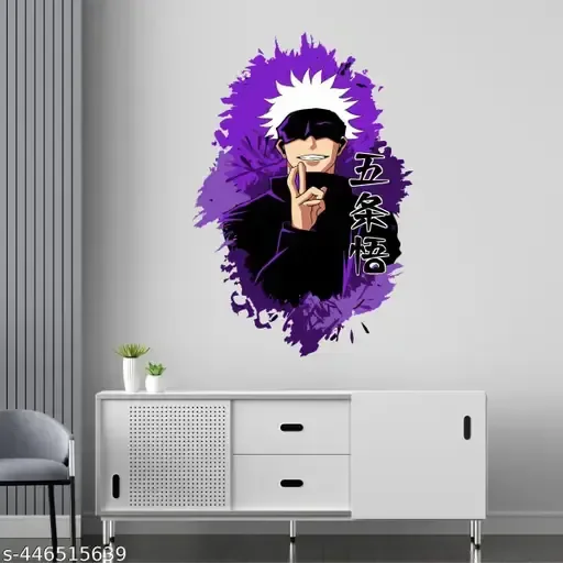 Wall Sticker | Stickable | GOJO SATURO | Jujutsu Kaisen |For Anime Lovers!