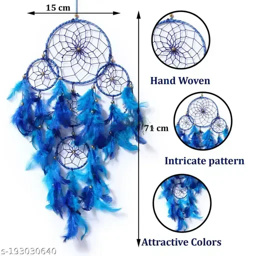 Good Aura Store Handmade Dream Catchers With Light Wall Hangings For Home Decor