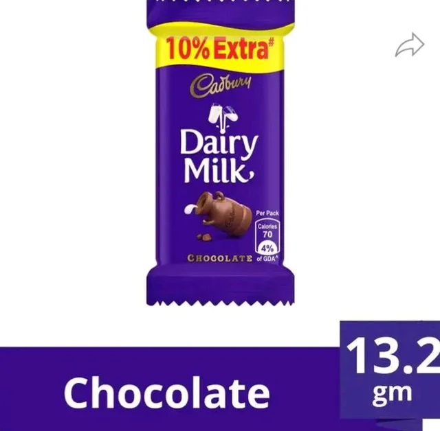 Dairy Milk Chocolate Rs10