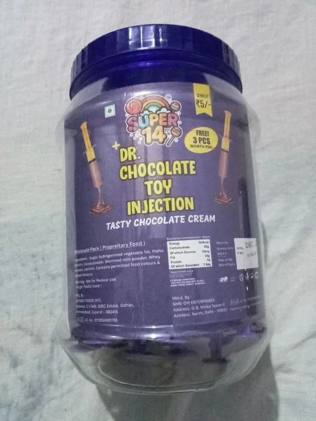 Chocolate Toy Injection Rs5