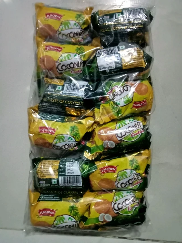 Crown Coconut Biscuit Rs5