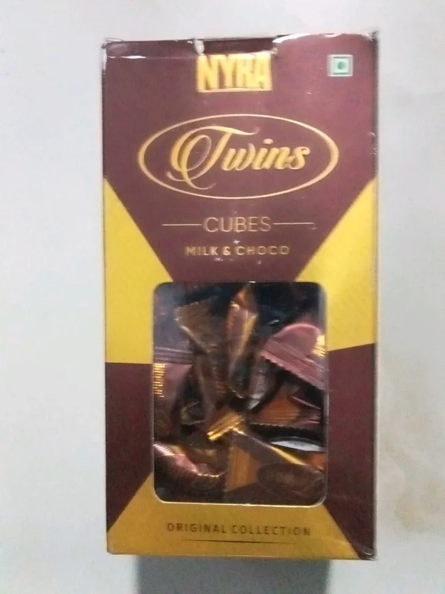 Twins Cube Chocolate Rs1