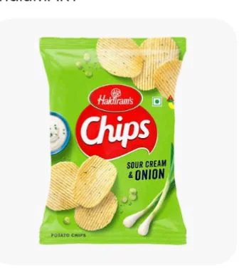 Haldiram Cream Onion Chips Rs10