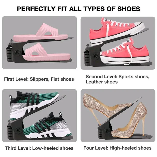 SHOES ORGANIZER  PACK OF (4)