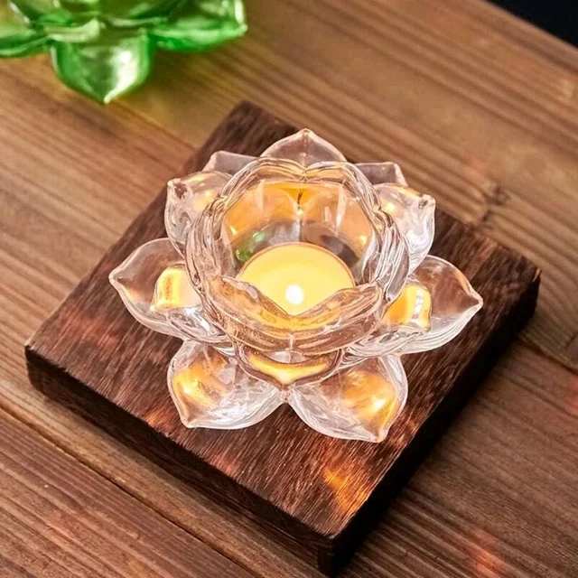 LOTUS FLOWER CANDLE HOLDER
