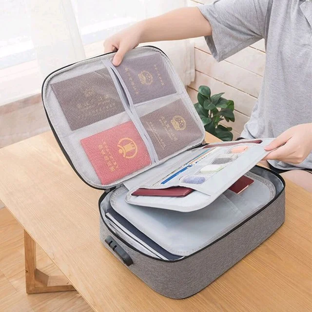 WATERPROOF DOCUMENT BAG 