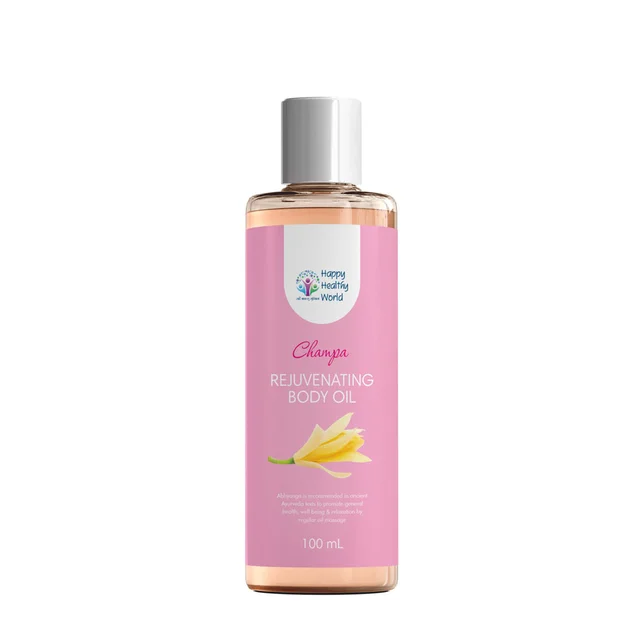 Happy Healthy World Rejuvenating Body Oil Champa 100ml