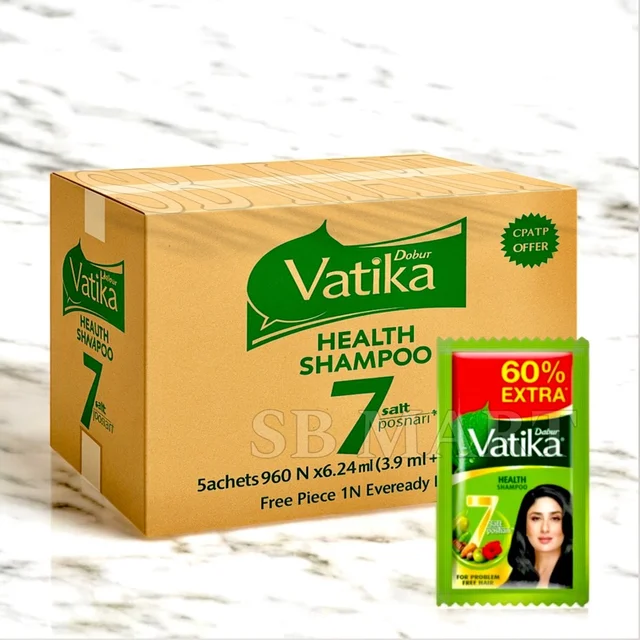 Vatika Shampoo Rs.1
