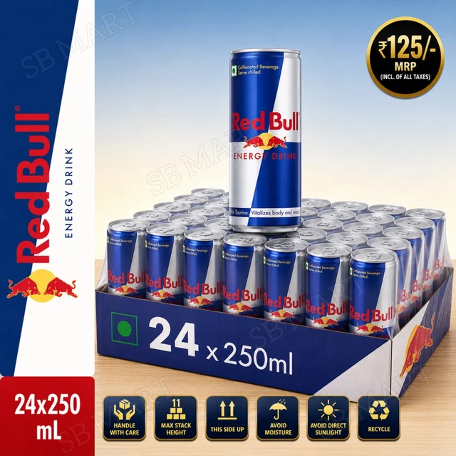 RedBull Energy  Drink MRP:₹125 (24N)