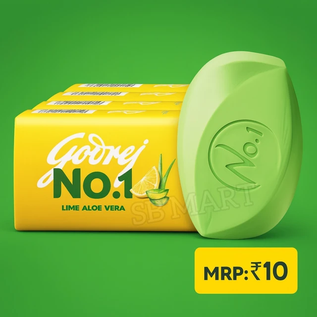  Godrej No.1 Lime Soap ₹10 (4N)