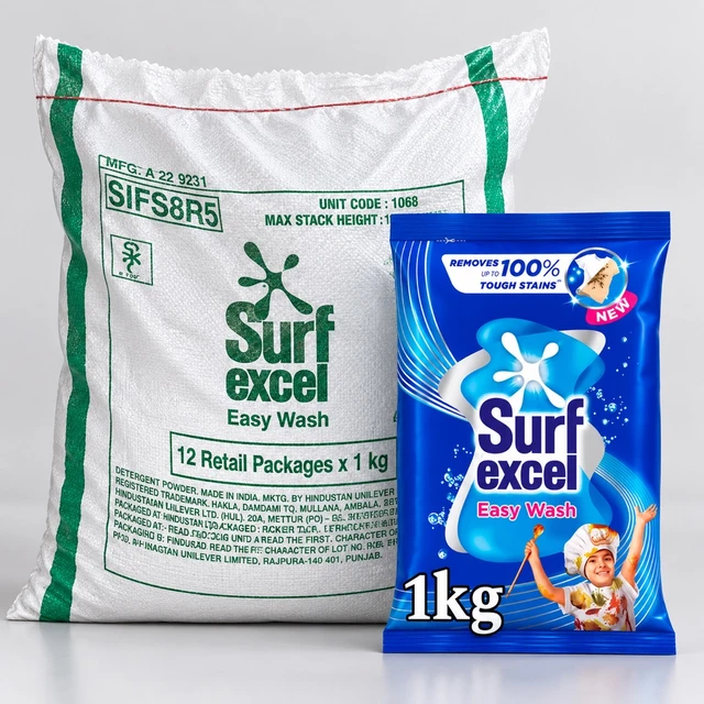 Surf Excel 1Kg ₹147(12pc)