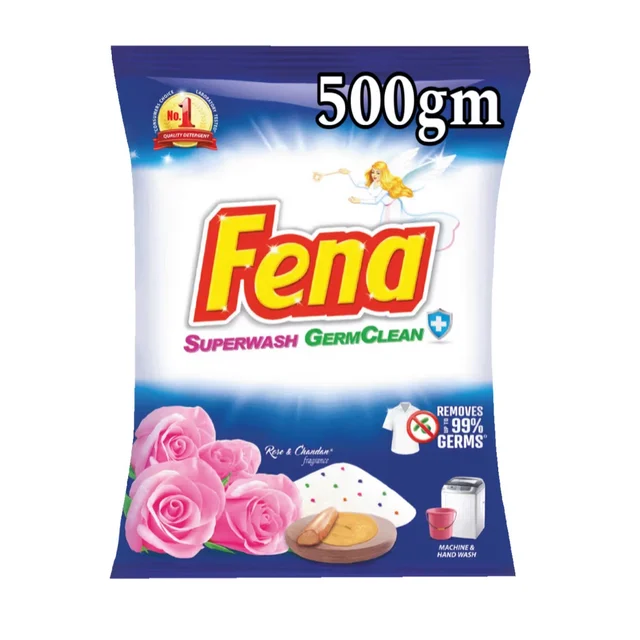  Fena Detergent Powder ₹43 (50pc)