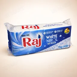 Raj 1Kg Nirol Washing Soap Rs.150 - Green
