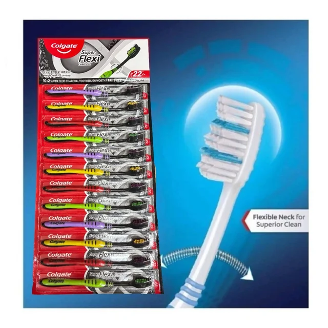 Colgate brush 10+(2pc₹44/- Free) (MRP:22)