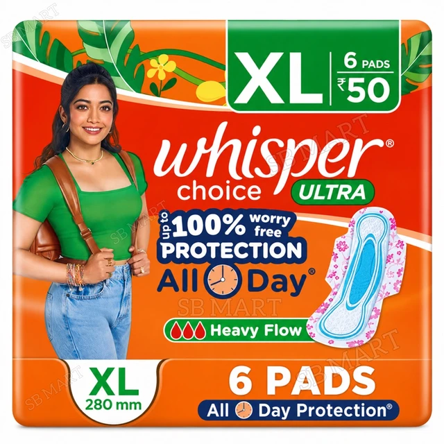 whisper Pad Rs.50