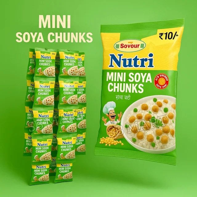 Nutri Mini Soya Badi MRP:₹10 (10N)