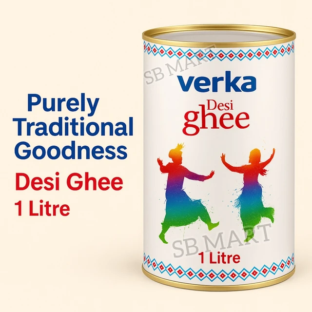 Verka Ghee Tin 1L