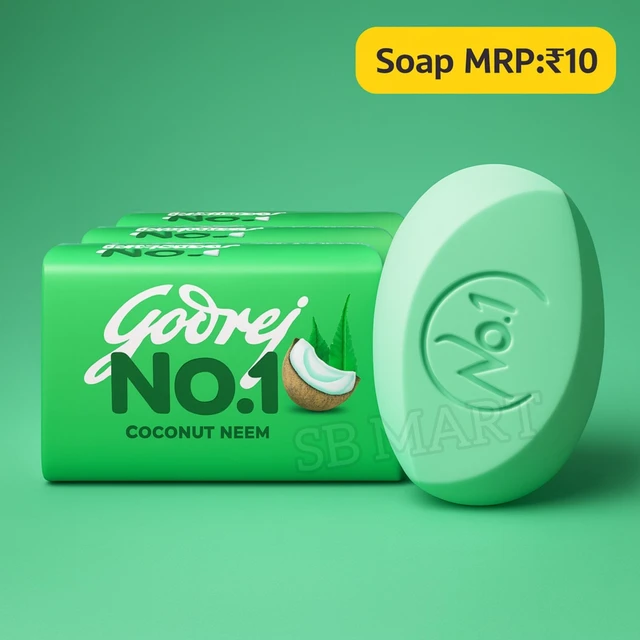 Godrej No.1 Coconut Neem soap ₹40/- (4N)