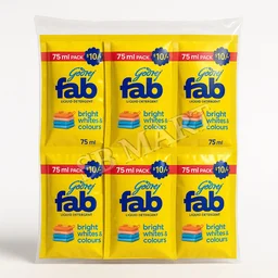 GODREJ FAB LIQUID DETERGENT SACHET
90ml/75ml (12N) - view more
