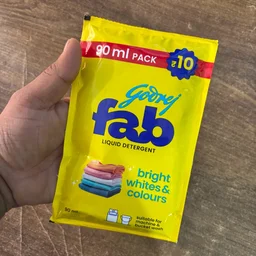 GODREJ FAB LIQUID DETERGENT SACHET
90ml/75ml (12N) - view more