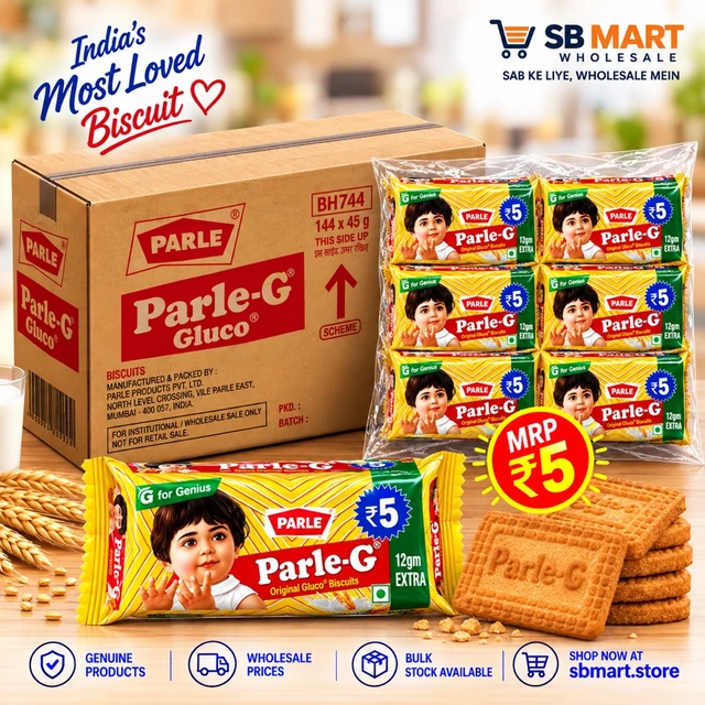 Parle-G Biscuit ₹5/- (144N)