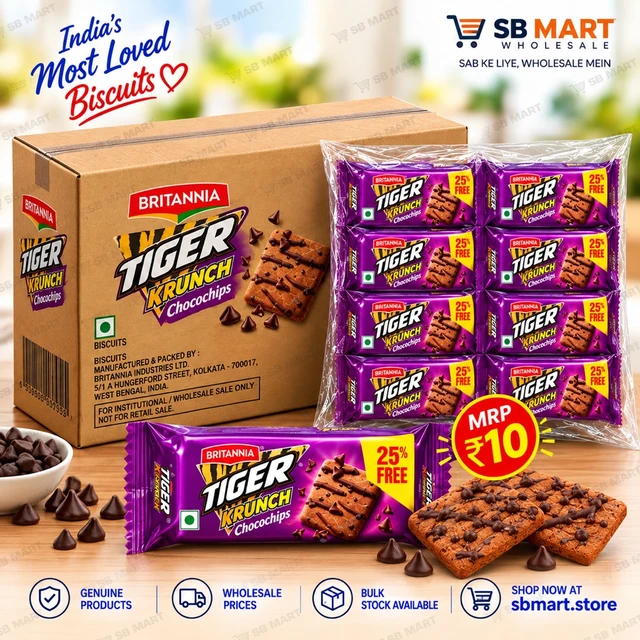 Tiger Krunch Biscuit ₹10/- (108N)
