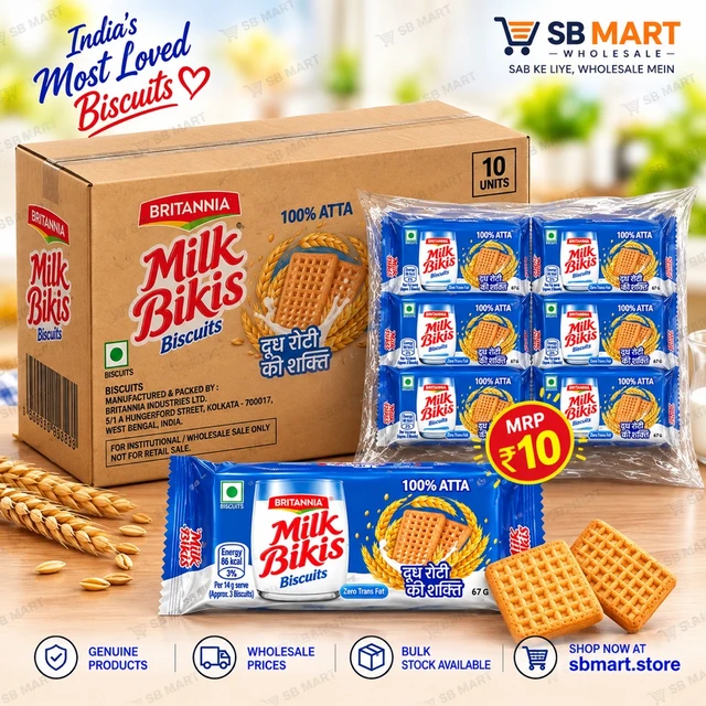 Milk Biki’s Biscuit ₹10/- (96N)