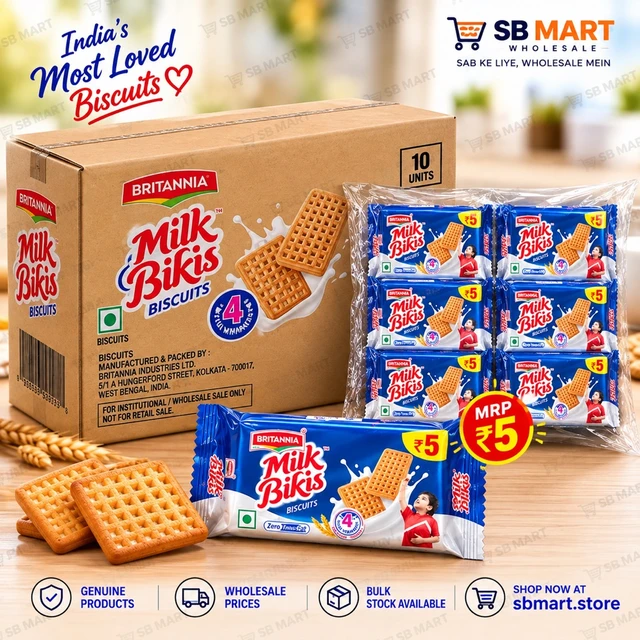 Milk Biki’s Biscuit ₹5/-- (168N)