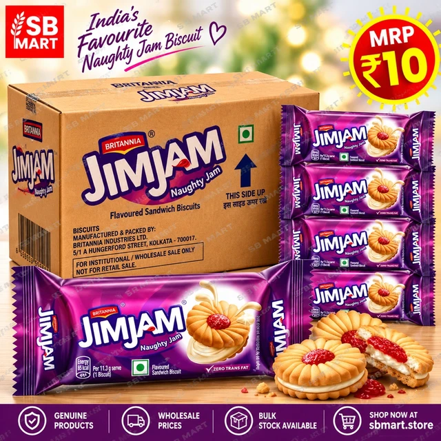 JimJam Biscuit ₹10/- (120N)