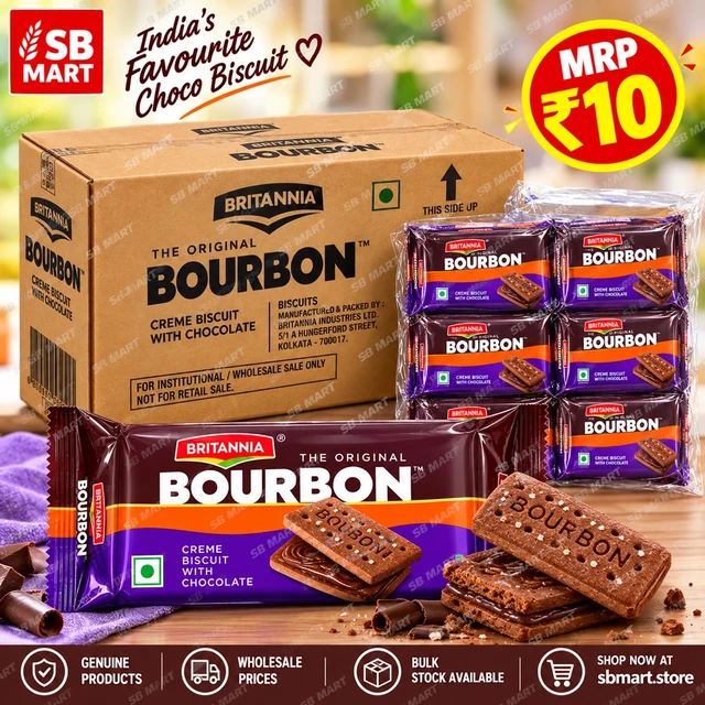 Bourbon Biscuits ₹10/- (140N)