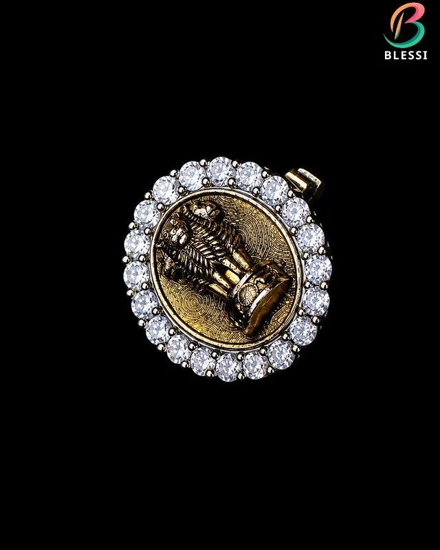 Premium Ashok Stambh Button Cover - Elegant Symbol of Pride - BL-013