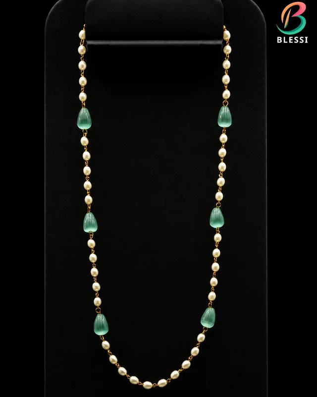 Pearl Monalisa Beads Imitation 1 line Mala - gm-038