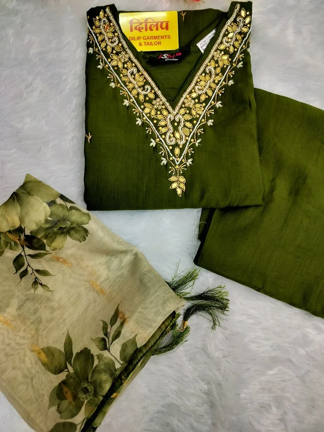 Kurti Pant Roman Silk