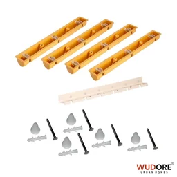 Wudore Stainless Steel 304 Grade Cloth Drying Hanger in 6 lines I Luxury - 4 Feet