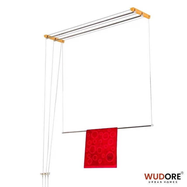 Stainless Steel 304 Grade Ceiling mounted cloth dryer in 3 lines I Luxury
