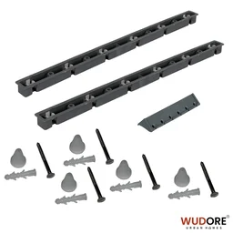 Wudore Cloth Drying Hanger in 6 lines I Economy - 3 Feet