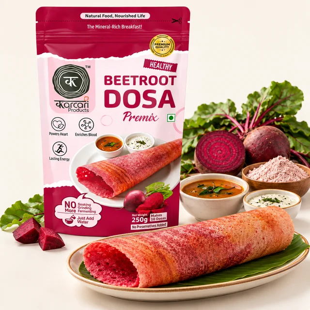 Beetroot Dosa - Natural Nutrition