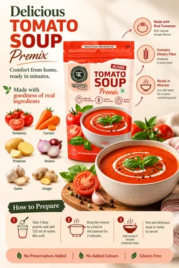 Tomato Soup - Taste the Freshness