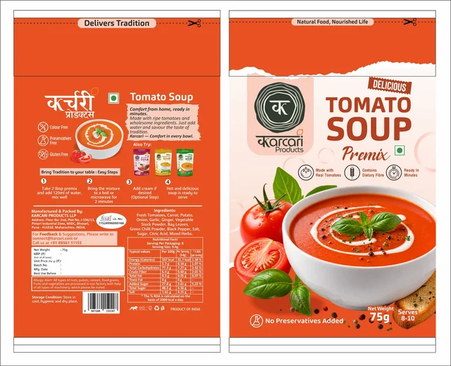 Tomato Soup - Taste the Freshness
