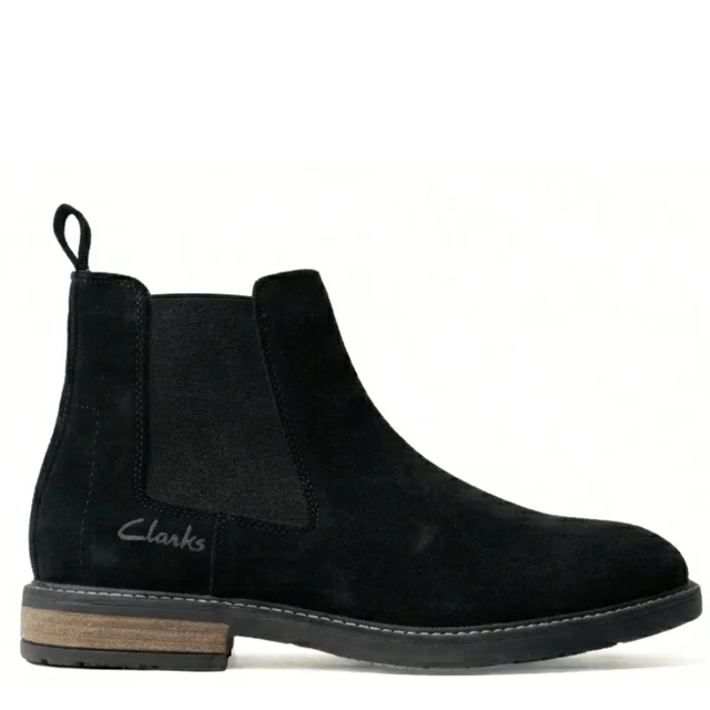 GENUINE LEATHER CHELSEA BLACK (SUEDE)