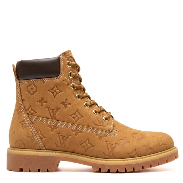 LEATHER TIMB BOOTS