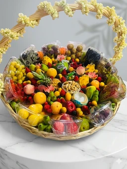 Ultimate Luxury Fruit Basket|سلة الفواكه الفاخرة المطلقة